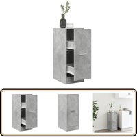 Apothekerschrank Betongrau 30x41x77,5 cm Holzwerkstoff - Vidaxl von VIDAXL