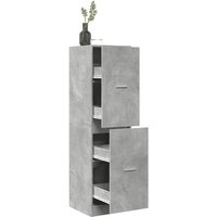 Apothekerschrank Betongrau 40x41x144,5 cm Holzwerkstoff - Vidaxl von VIDAXL