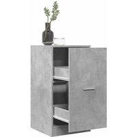 Apothekerschrank Betongrau 40x41x77,5 cm Holzwerkstoff - Vidaxl von VIDAXL