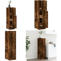 Vidaxl - Apothekerschrank Räuchereiche 30x41x118 cm Holzwerkstoff Vidaxl - Apothekerschrank Räuchereiche 30x41x118 cm Holzwerkstoff von VIDAXL