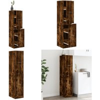 Apothekerschrank Räuchereiche 30x41x144,5 cm Holzwerkstoff - Vidaxl Apothekerschrank Räuchereiche 30x41x144,5 cm Holzwerkstoff - Vidaxl von VIDAXL