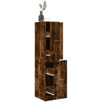 Apothekerschrank Räuchereiche 30x41x144,5 cm Holzwerkstoff Vidaxl Apothekerschrank Räuchereiche 30x41x144,5 cm Holzwerkstoff Vidaxl von VIDAXL