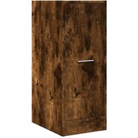 Vidaxl - Apothekerschrank Räuchereiche 30x41x77,5 cm Holzwerkstoff von VIDAXL
