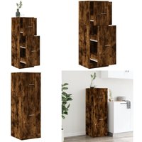 Vidaxl - Apothekerschrank Räuchereiche 40x41x118 cm Holzwerkstoff Vidaxl - Apothekerschrank Räuchereiche 40x41x118 cm Holzwerkstoff von VIDAXL