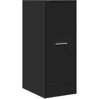 Apothekerschrank Schwarz 30x41x77,5 cm Holzwerkstoff Vidaxl von VIDAXL