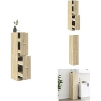 Apothekerschrank Sonoma-Eiche 30x41x144,5 cm Holzwerkstoff - Apothekerschrank - Apothekerschränke - Apothekermöbel - Apotheker Sideboard Apothekerschrank Sonoma-Eiche 30x41x144,5 cm Holzwerkstoff - Apothekerschrank - Apothekerschränke - Apothekermöbel - Apotheker Sideboard von VIDAXL