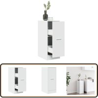 Vidaxl - Apothekerschrank Weiß 30x41x77,5 cm Holzwerkstoff von VIDAXL