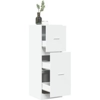 Apothekerschrank Weiß 40x41x118 cm Holzwerkstoff - Vidaxl von VIDAXL