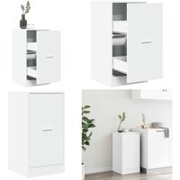 Apothekerschrank Weiß 40x41x77,5 cm Holzwerkstoff - Vidaxl von VIDAXL