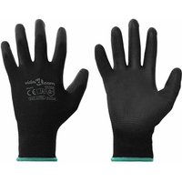 Arbeitshandschuhe 12 pcs Schwarz 11 / XXL Polyester vidaXL Arbeitshandschuhe 12 pcs Schwarz 11 / XXL Polyester vidaXL von VIDAXL