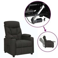 Aufstehsessel Schwarz Stoff vidaXL Aufstehsessel Schwarz Stoff vidaXL von VIDAXL