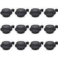 Solar-Außenleuchten für Zaun 12 Stk. led Schwarz - Vidaxl Solar-Außenleuchten für Zaun 12 Stk. led Schwarz - Vidaxl von VIDAXL