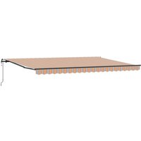 Automatische Einziehbare Markise Multicolor Streifen 500x350 cm Vidaxl Automatische Einziehbare Markise Multicolor Streifen 500x350 cm Vidaxl von VIDAXL