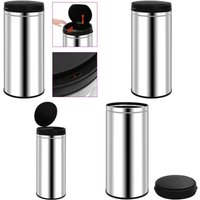 Automatischer Sensor-Mülleimer 80 L Edelstahl - Mülleimer - Abfalleimer - Home & Living von VIDAXL