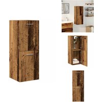 Vidaxl - Bad-Hängeschrank Altholz-Optik 30x30x80 cm Holzwerkstoff - Bad-Hängeschrank - Bad-Hängeschränke - Badschrank - Badezimmerschrank Vidaxl - Bad-Hängeschrank Altholz-Optik 30x30x80 cm Holzwerkstoff - Bad-Hängeschrank - Bad-Hängeschränke - Badschrank - Badezimmerschrank von VIDAXL