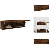 Vidaxl - Bad-Wandschrank Räuchereiche 100x25x30 cm Holzwerkstoff - Bad-Wandschrank - Bad-Wandschränke - Bad-Hängeschrank - Hängeschrank Bad Vidaxl - Bad-Wandschrank Räuchereiche 100x25x30 cm Holzwerkstoff - Bad-Wandschrank - Bad-Wandschränke - Bad-Hängeschrank - Hängeschrank Bad von VIDAXL