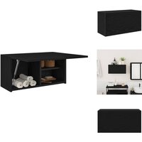 Vidaxl - Bad-Wandschrank Schwarz 60x25x30 cm Holzwerkstoff - Bad-Wandschrank - Bad-Wandschränke - Bad-Hängeschrank - Hängeschrank Bad Vidaxl - Bad-Wandschrank Schwarz 60x25x30 cm Holzwerkstoff - Bad-Wandschrank - Bad-Wandschränke - Bad-Hängeschrank - Hängeschrank Bad von VIDAXL