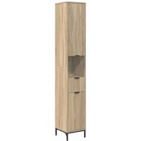 Bad hoher Schrank Sonoma Eiche 31,5 x 33 x 190 cm Holzwerkstoff vidaXL Bad hoher Schrank Sonoma Eiche 31,5 x 33 x 190 cm Holzwerkstoff vidaXL von VIDAXL