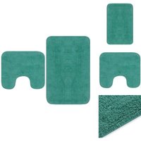 Vidaxl - Badematten & Badteppiche - Living Badematten-Set 2-tlg. Stoff Türkis - Türkis Vidaxl - Badematten & Badteppiche - Living Badematten-Set 2-tlg. Stoff Türkis - Türkis von VIDAXL