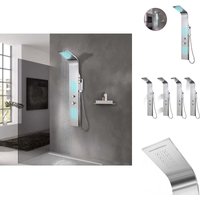 Vidaxl - Badewannen- & Duschdüsen - Living Duschpaneel Edelstahl Gebogen Vidaxl - Badewannen- & Duschdüsen - Living Duschpaneel Edelstahl Gebogen von VIDAXL