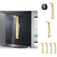Badewannen- & Duschdüsen - Living Duschpaneel-System Edelstahl 201 Golden Badewannen- & Duschdüsen - Living Duschpaneel-System Edelstahl 201 Golden von VIDAXL