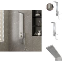 Vidaxl - Badewannen- & Duschdüsen - Living Duschpaneel-System Edelstahl Quadratisch Vidaxl - Badewannen- & Duschdüsen - Living Duschpaneel-System Edelstahl Quadratisch von VIDAXL