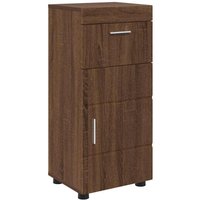 Badezimmer Schrank mit Tür TULUM Braune Eiche 37 x 31,5 x 82 cm vidaXL Badezimmer Schrank mit Tür TULUM Braune Eiche 37 x 31,5 x 82 cm vidaXL von VIDAXL