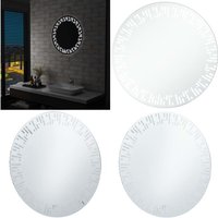 Badezimmerspiegel mit LED 70 cm - LED-Spiegel - Badezimmer Spiegel - Rund - Silberner Spiegel - Spiegelschrank - Home & Living Badezimmerspiegel mit LED 70 cm - LED-Spiegel - Badezimmer Spiegel - Rund - Silberner Spiegel - Spiegelschrank - Home & Living von VIDAXL