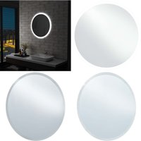 Badezimmerspiegel mit led 70 cm - LED-Spiegel - Badezimmer Spiegel - Rund - Silberner Spiegel - Spiegelschrank - Home & Living Badezimmerspiegel mit led 70 cm - LED-Spiegel - Badezimmer Spiegel - Rund - Silberner Spiegel - Spiegelschrank - Home & Living von VIDAXL