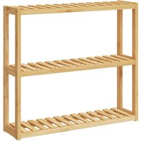 Badregal mit 3 Ablagen Wandmontage 60x15x54 cm Bambus vidaXL378929 Badregal mit 3 Ablagen Wandmontage 60x15x54 cm Bambus vidaXL378929 von VIDAXL
