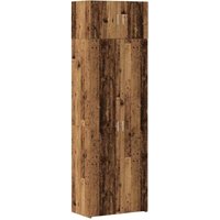 Badschrank Altholz 70 x 42,5 x 225 cm Holzwerkstoff Vidaxl von VIDAXL