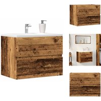 Vidaxl - Badschrank Altholz-Optik 60x38,5x45 cm Holzwerkstoff - Waschbeckenschrank - Waschbeckenschränke - Waschtisch - Waschtischunterschrank Vidaxl - Badschrank Altholz-Optik 60x38,5x45 cm Holzwerkstoff - Waschbeckenschrank - Waschbeckenschränke - Waschtisch - Waschtischunterschrank von VIDAXL