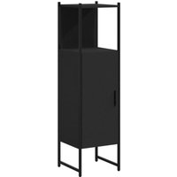 Vidaxl - Badschrank Schwarz 33x33x120,5 cm Holzwerkstoff Vidaxl - Badschrank Schwarz 33x33x120,5 cm Holzwerkstoff von VIDAXL