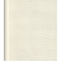 Vidaxl - Balkon-Sichtschutz Creme 120x800 cm 100 % Polyester-Oxford von VIDAXL