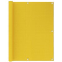 Balkon-Sichtschutz Gelb 120x600 cm HDPE vidaXL von VIDAXL