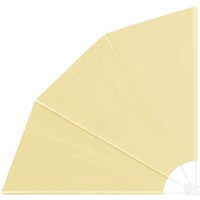 Balkon Sichtschutz Sandfarbe 140 x 140 cm Stoff Vidaxl von VIDAXL