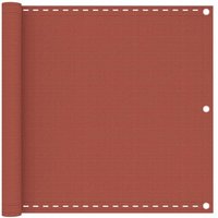 Balkon-Sichtschutz Terracotta-Rot 90x300 cm HDPE vidaXL von VIDAXL