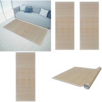 Bambusteppiche 2 Stk. Rechteckig Natur 120x180 cm - Bambus Teppich - Wohnzimmer Teppich - Natürlicher Teppich - Rutschfeste Unterlage - Wohnzimmer Bambusteppiche 2 Stk. Rechteckig Natur 120x180 cm - Bambus Teppich - Wohnzimmer Teppich - Natürlicher Teppich - Rutschfeste Unterlage - Wohnzimmer von VIDAXL