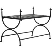 Bank Vintage-Stil Metall 83 x 42 x 55 cm Schwarz vidaXL Bank Vintage-Stil Metall 83 x 42 x 55 cm Schwarz vidaXL von VIDAXL