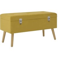 Vidaxl - Bank mit Stauraum 80 cm Senfgelb Samt Vidaxl - Bank mit Stauraum 80 cm Senfgelb Samt von VIDAXL