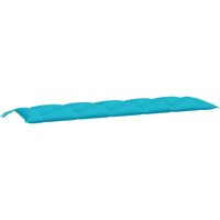 Gartenbank-Auflage Türkis 180x50x7 cm Oxford-Gewebe Vidaxl von VIDAXL