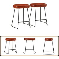 Barhocker 2 Stk. Dunkelbraun 40x29,5x53 cm - Barhocker - Sitzhocker - Küchentischsessel - Wohnzimmerhocker - Designerhocker Barhocker 2 Stk. Dunkelbraun 40x29,5x53 cm - Barhocker - Sitzhocker - Küchentischsessel - Wohnzimmerhocker - Designerhocker von VIDAXL