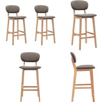 Barhocker 2 Stk. Taupe Stoff - Barhocker - Stühle - Küche - Wohnzimmer - Büro - Home & Living Barhocker 2 Stk. Taupe Stoff - Barhocker - Stühle - Küche - Wohnzimmer - Büro - Home & Living von VIDAXL