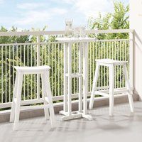 Barhocker 2 Stück Weiß HDPE vidaXL648657 Barhocker 2 Stück Weiß HDPE vidaXL648657 von VIDAXL