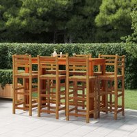 vidaXL Barhocker 8 Stk. Massivholz Akazie von VIDAXL
