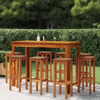 Barhocker 8 Stk. Massivholz Akazie - Vidaxl von VIDAXL