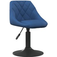Vidaxl - Barhocker Blau Samt 715323 von VIDAXL