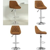 Barhocker Braun Samt - Vidaxl von VIDAXL