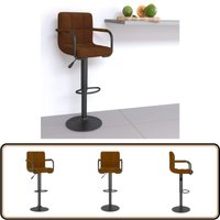 Barhocker Braun Samt - Vidaxl Barhocker Braun Samt - Vidaxl von VIDAXL