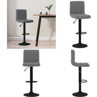 Barhocker Dunkelgrau Samt - Vidaxl von VIDAXL